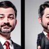 Jimmy Kimmel în caricatură: perspectiva lui Sciammarella