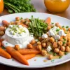 Cremă de iaurt și feta cu legume coapte: un nou gust al toamnei