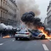 Franța în flăcări: Proteste, ciocniri și sute de arestări