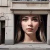 Muralul lui Banksy cu un judecător bătând un protestatar, șters la Londra