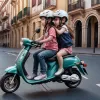 Doi copii au mers cu o motocicletă electrică fără cască pe o stradă aglomerată din Sevilla: video-ul a provocat controverse